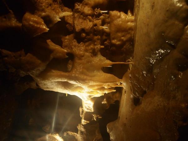 Stalactites & Stalagmites, Crystal Cave, WI