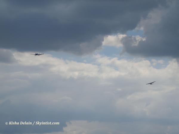 Old Sarum - 2 planes